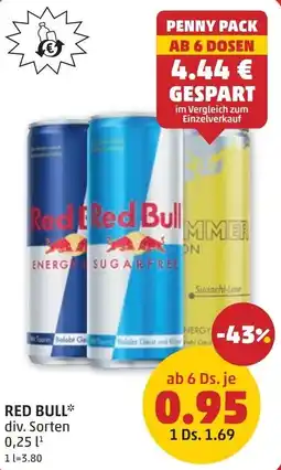 PENNY Red bull Angebot