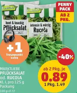 PENNY Marktliebe pflücksalat od. rucola Angebot