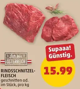 PENNY Rindsschnitzel fleisch Angebot