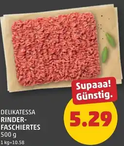PENNY Delikatessa rinder- faschiertes Angebot