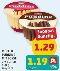 PENNY Müller pudding mit sosse Angebot
