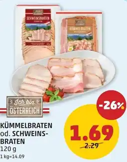 PENNY Kummelbraten od. schweins- braten Angebot