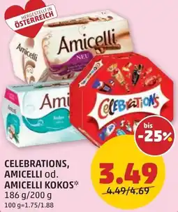 PENNY Celebrations, amicelli od. amicelli kokos Angebot