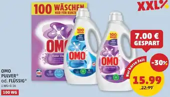 PENNY Omo pulver od. flüssig Angebot