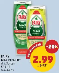 PENNY Fairy max power Angebot