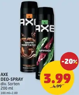 PENNY Axe deo-spray Angebot