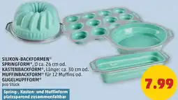 PENNY Silikon-backformen, springform od. kastenbackform od. muffinbackform od. gugelhupfform Angebot