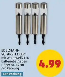 PENNY Edelstahl- solarstecker Angebot