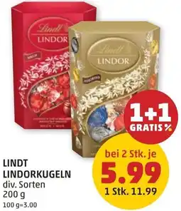PENNY Lindt lindorkugeln Angebot