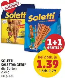 PENNY Soletti salzstangerl Angebot