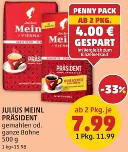 PENNY Julius meinl präsident Angebot