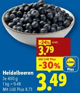 Lidl Heidelbeeren Angebot