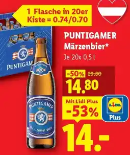 Lidl Puntigamer Märzenbier Angebot