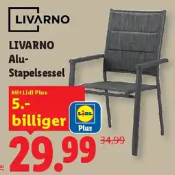 Lidl Livarno alu- stapelsessel Angebot