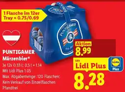 Lidl Puntigamer Märzenbier Angebot