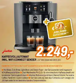 Expert Jura J10 twin Diamond Onyx (EA) Kaffeevollautomat Angebot