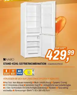 Expert Nabo KGN2930 NoFrost Stand-Kühl-Gefrierkombination Angebot