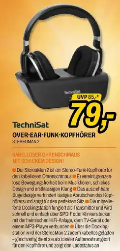 Expert TechniSat StereoMan 2 Over-Ear-Funk-Kopfhörer Angebot