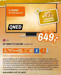 Expert LG 50QNED87A6D Ultra HD HDR QNED-TV 50" (126 cm) Angebot