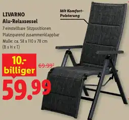 Lidl Livarno alu-relaxsessel Angebot