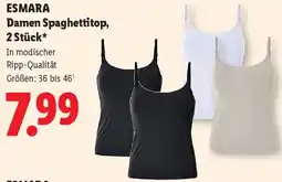 Lidl ESMARA Damen Spaghettitop Angebot