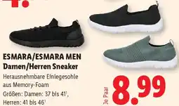 Lidl Esmara/esmara men Damen/Herren Sneaker Angebot