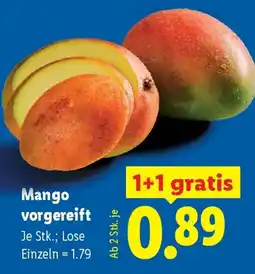 Lidl Mango vorgereift Angebot