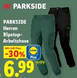 Lidl Parkside Herren Ripstop- Arbeitshose Angebot
