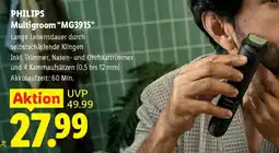 Lidl Philips Multigroom MG3915 Angebot