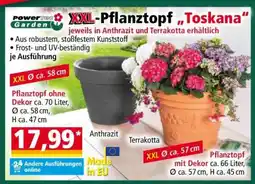 Norma XXL-Pflanztopf „Toskana“ Angebot