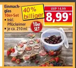 Norma Einmachglas 10er-Set Angebot