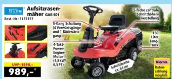 Norma Güde Aufsitzrasenmäher GAR 601 Angebot