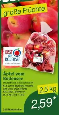 Norma Äpfel vom Bodensee Angebot