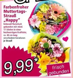 Norma Farbenfroher Muttertags-Strauß „Happy“ Angebot