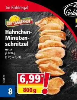 Norma Gut Langenhof Hähnchen-Minuten-schnitzel Angebot