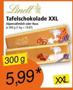 Norma Lindt Tafelschokolade XXL Angebot