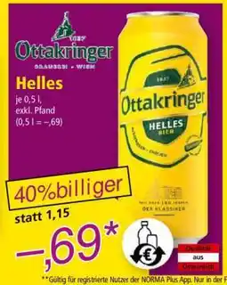 Norma Ottakringer Helles Angebot