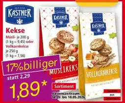 Norma Kastner Kekse Angebot