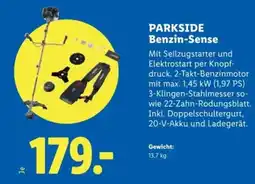 Lidl Parkside benzin-sense Angebot