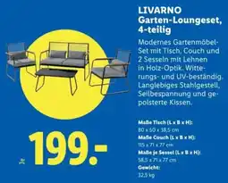 Lidl Livarno Garten-Loungeset Angebot