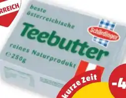 PENNY Schärdinger Teebutter Angebot