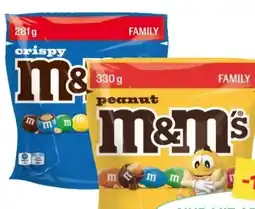 MPreis M&Ms Peanut Angebot