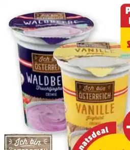 PENNY Ich bin Österreich Fruchtjoghurt Angebot