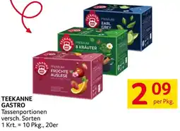 Transgourmet Teekanne Gastro Angebot