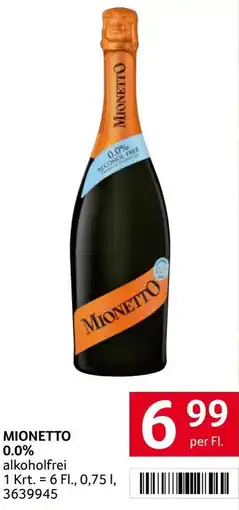 Transgourmet Mionetto 0.0% Angebot
