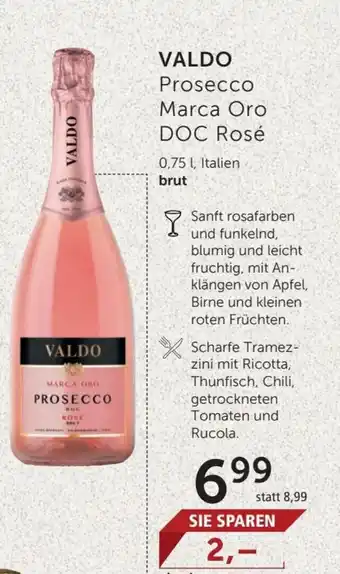 Interspar Valdo Prosecco Marca Oro DOC Rose Angebot