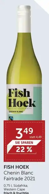 Interspar Fish Hoek Chenin Blacn Fairtrade 2021 Angebot