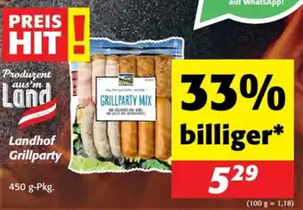 Nah&Frisch Landhof Grillparty Angebot