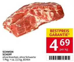 Transgourmet Schwein schopf ohne Knochen, ohne Schwarte Angebot