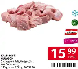 Transgourmet Kalb rosé gulasch Angebot